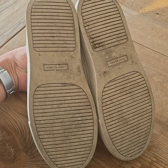 Tory Burch Classic White Casual Sneakers - Picture 6 of 6